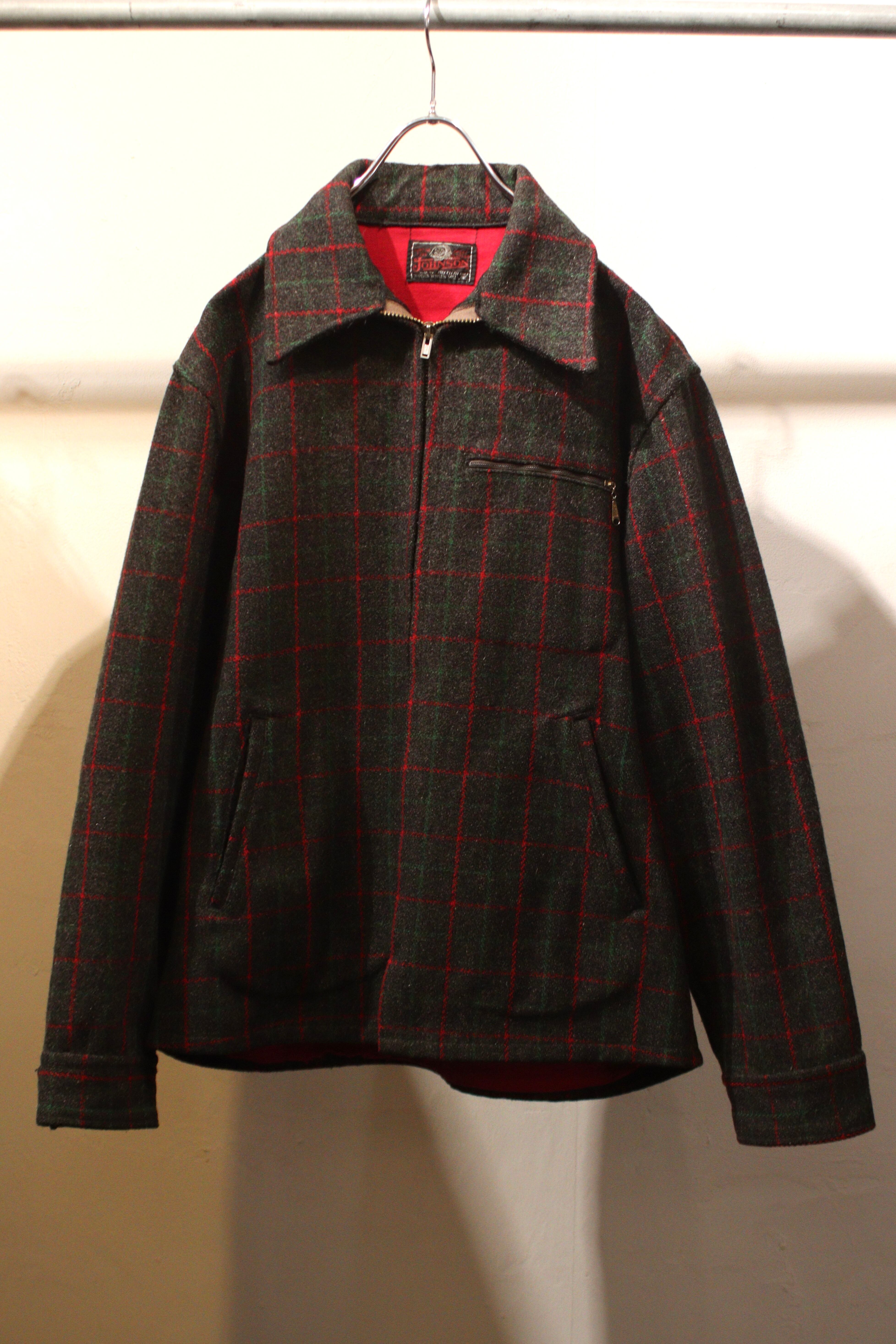 Snooze Jacket 1960s Johnson check pattern wool jacket . | snooze