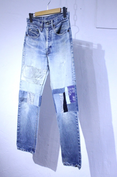 70s (1978) Levis 505 66前期~後期 (移行期) Remake Denim Pants