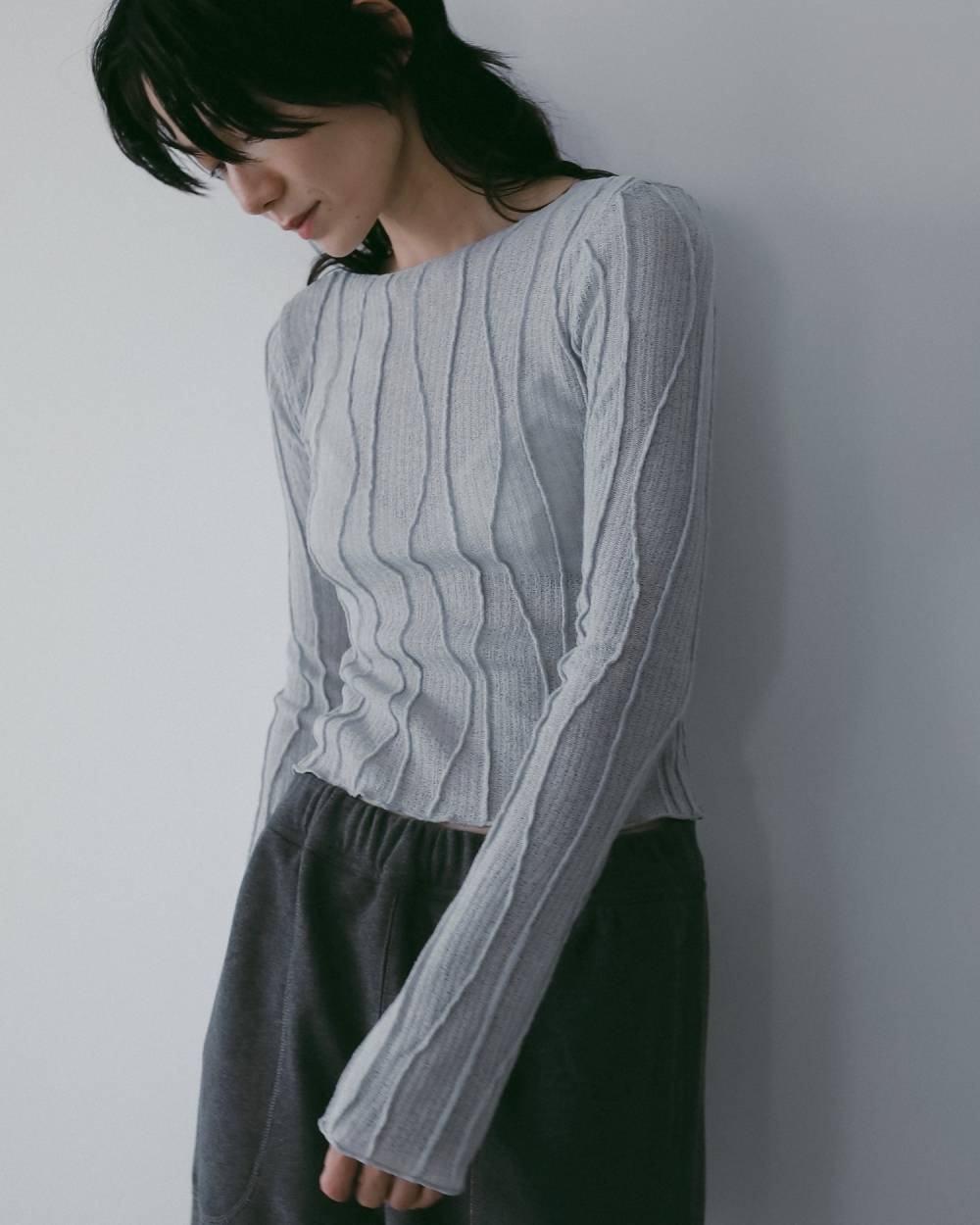 anuke 】Random Pintuck Tops | valance 福井｜レディース セレクト