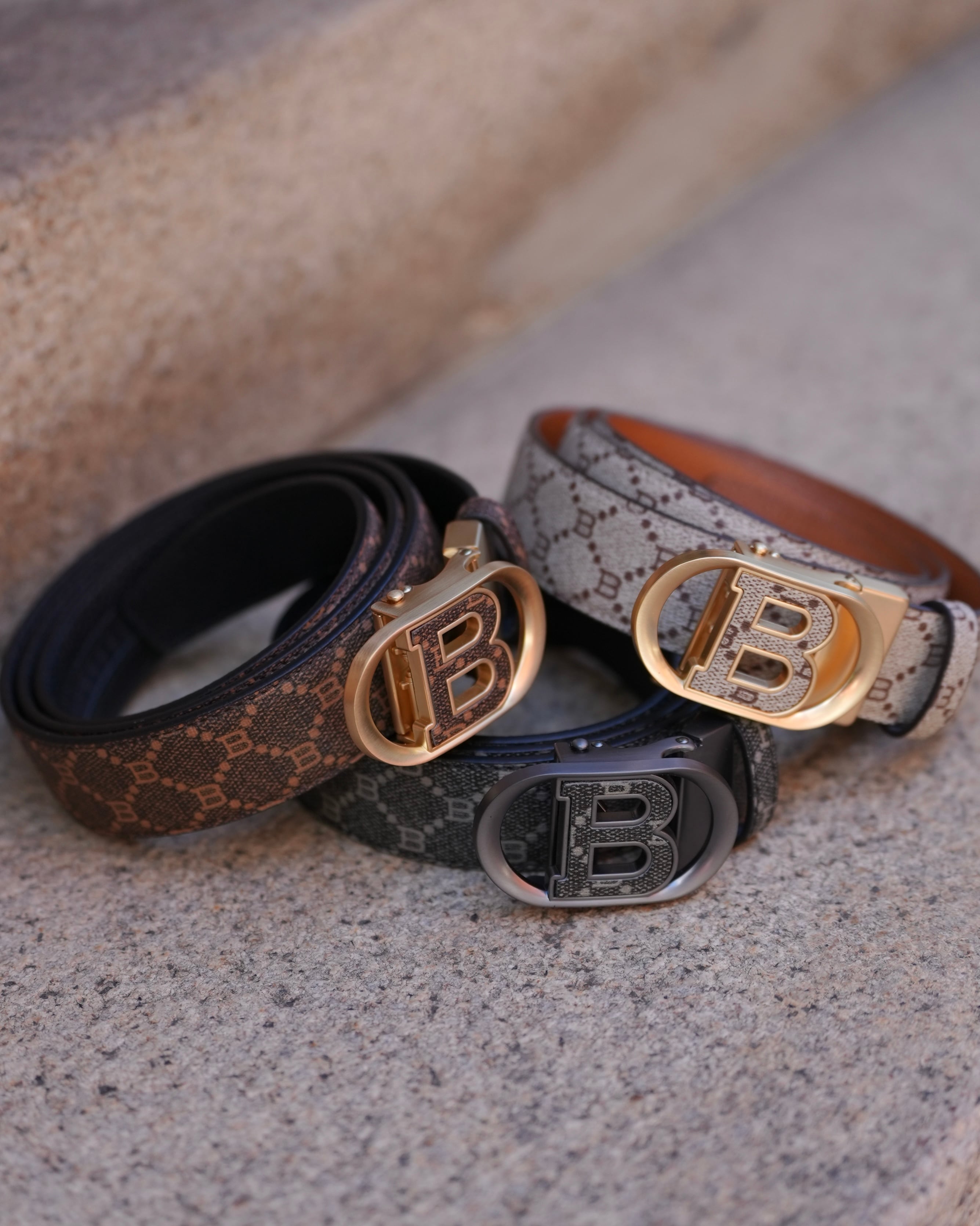最高級】モノグラムラグジュアリーベルト【BB25011】 | BELINDA