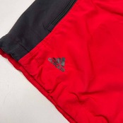 adidas GOLF アディダス ゴルフ ジップアップ 半袖 ウインドブレーカー ジャケット サイズ M /レッド/スポーツ