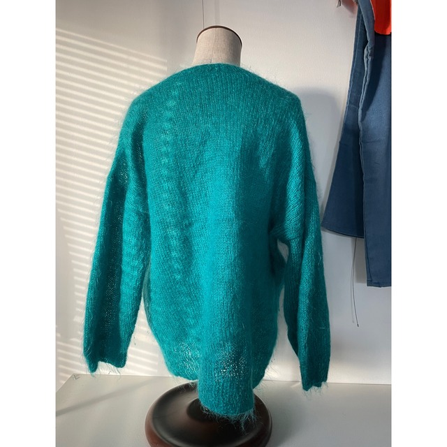 Turquoise sukahi knit