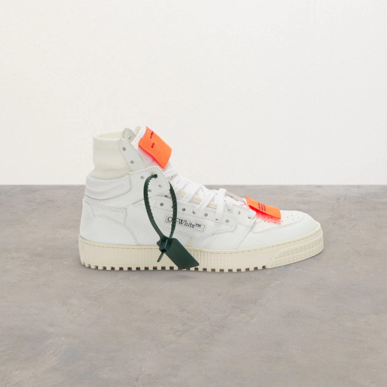 OFF WHITE3.0 OFF COURT LEATHERWHITEORANGE - 1