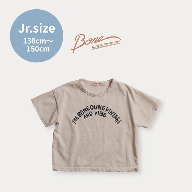 【Jr.size 即納】boneoune Vintage Vibe Tee #17856