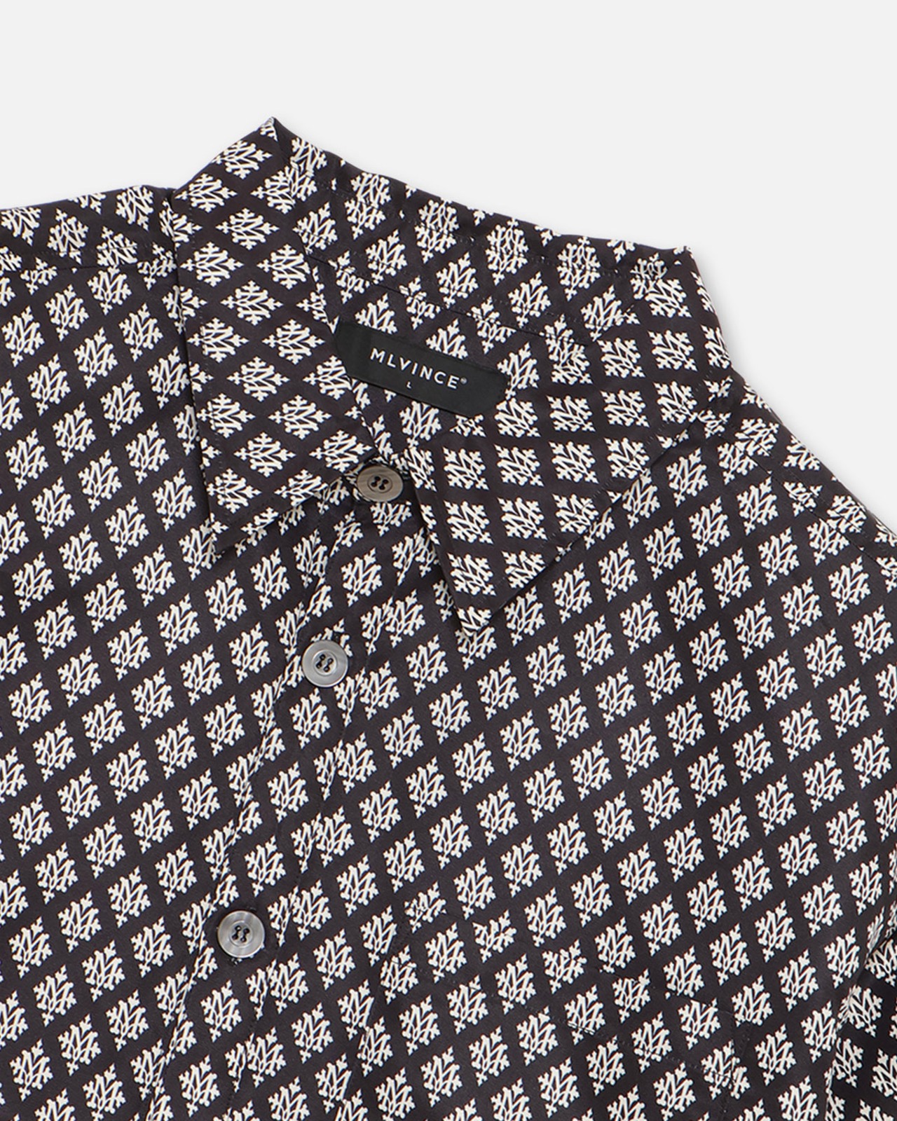 MLVINCE / mongram SS shirts black