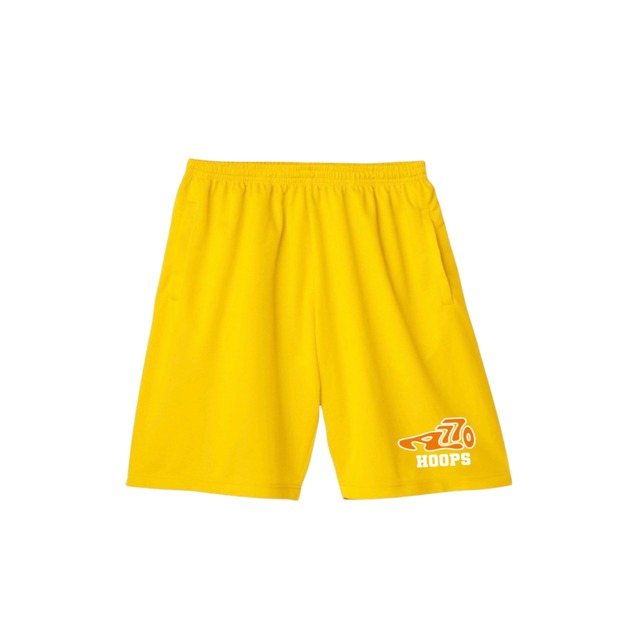 KICKS Logo Shorts / yellow