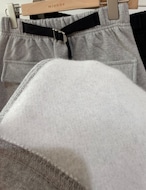 【新作5%OFF・3日間】★裏起毛★Buckle Sweat Skirt_2colors