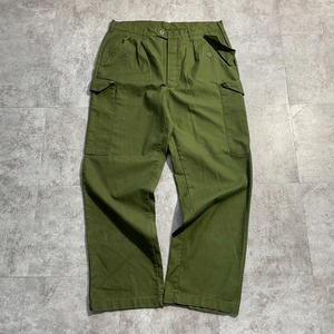 90s スウェーデン軍 実物 M-59 フィールドパンツ C52 w35