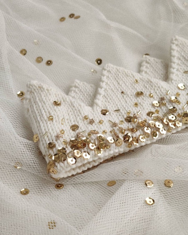 【再入荷】Sequin Crown /スパンコールクラウン - Meadow Flower