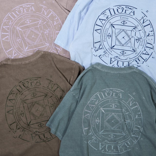 DIASPORA SKATEBOARDS ディアスポラスケートボード Dyed Magic Circle Tee