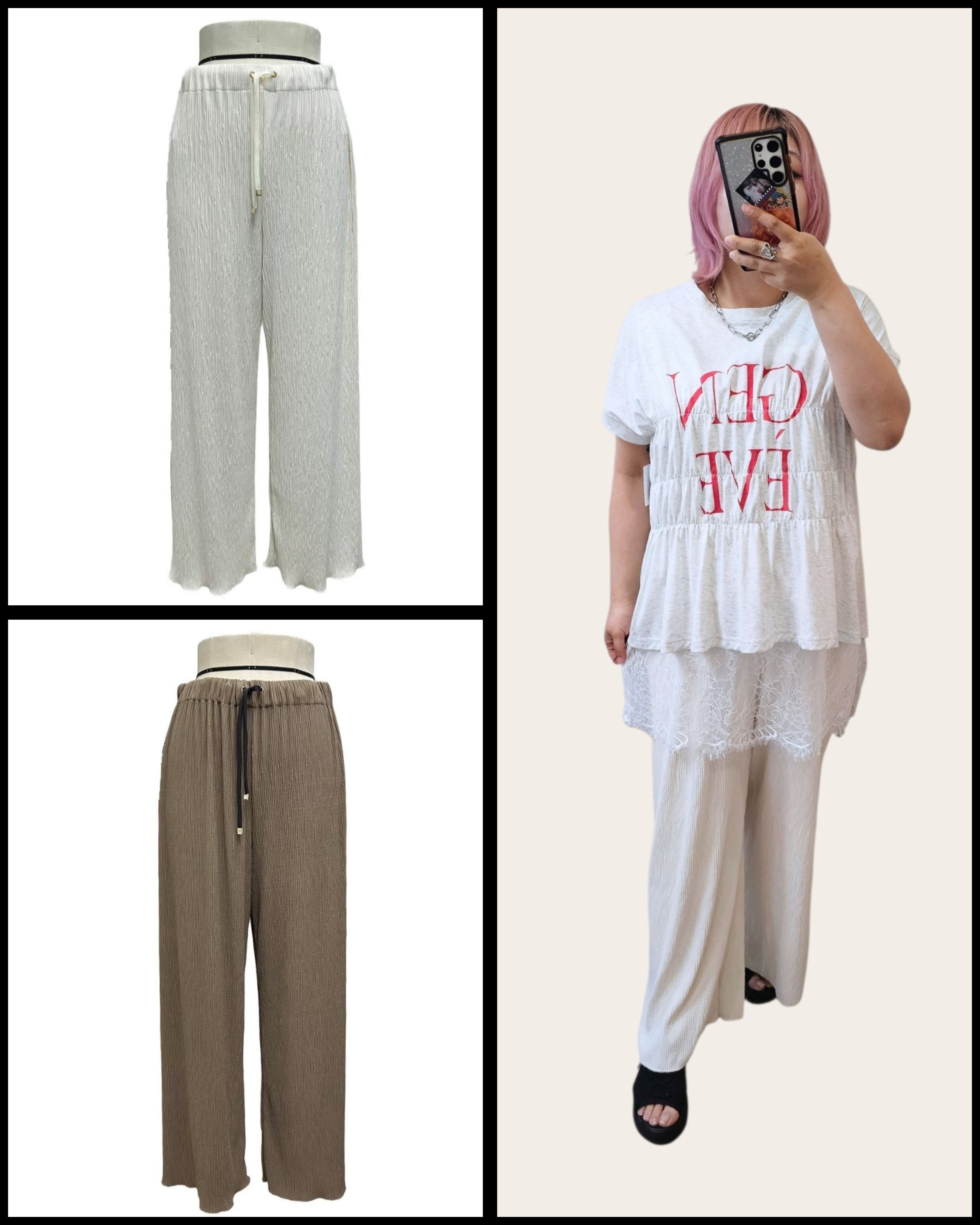 ayane アヤン】ショルダーレースタンクトップ | otwostore