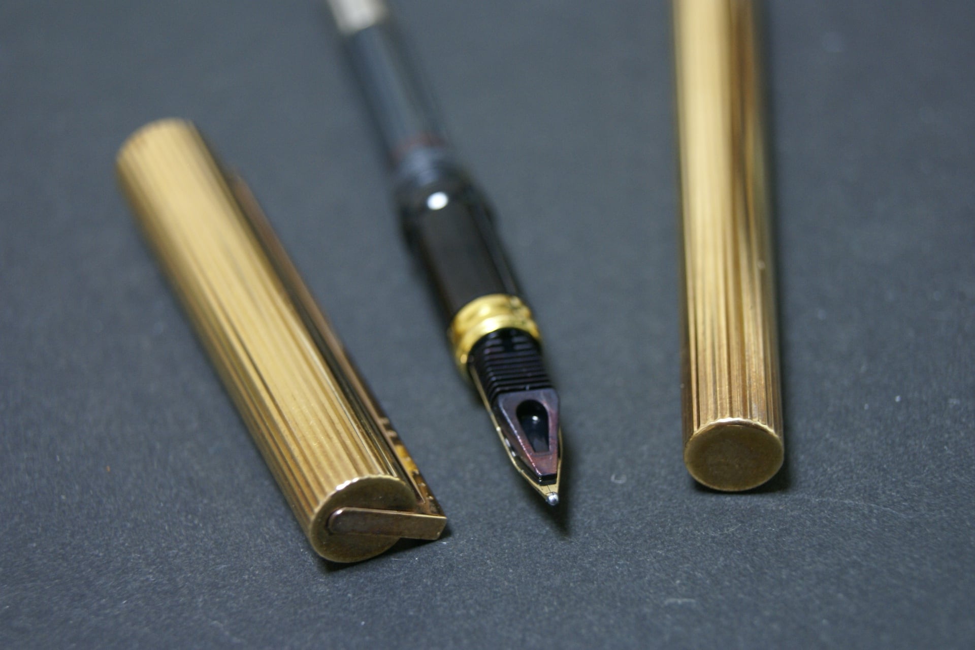 80s S.T.デュポン ライン ゴールドプレート S.T.Dupont （中字） 18ct