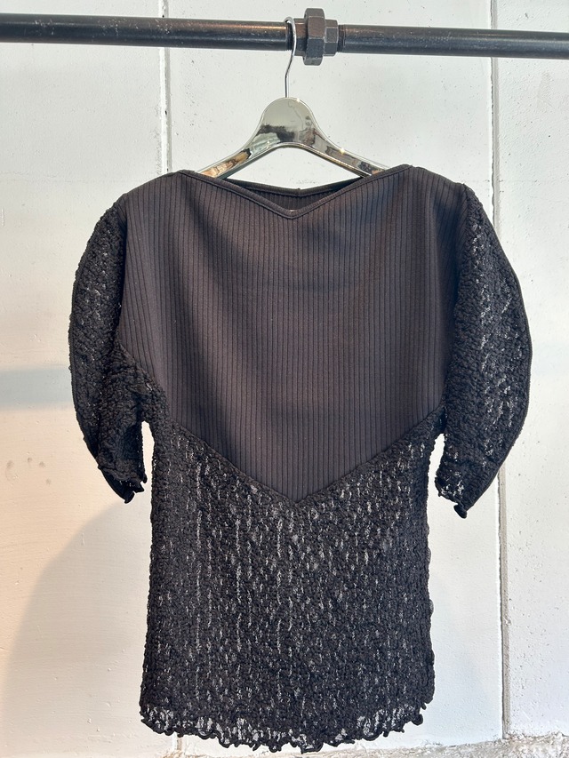 DECOdepuis1985  wide rib heart motif tops