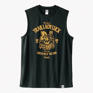 【在庫限りで販売終了】Sleeveless Shirt / TLL / Black