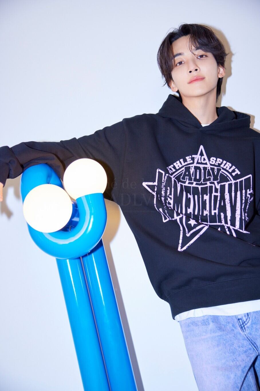 ☆SEVENTEEN ジョンハン 着用！！【ADLV】COLOR SPRAY DYE DENIM PANTS
