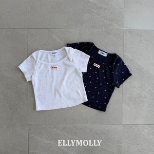 【予約】ellymolly Muse frame pinco T