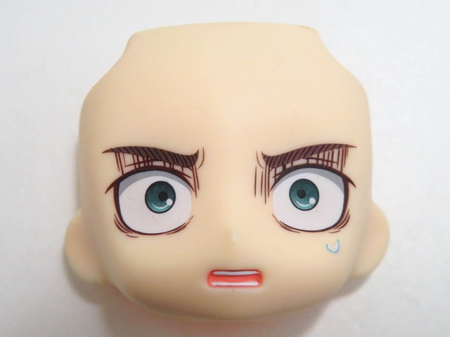 再入荷（A−ランク）【375】 エレン・イェーガー 顔パーツ おどろき顔　ねんどろいど