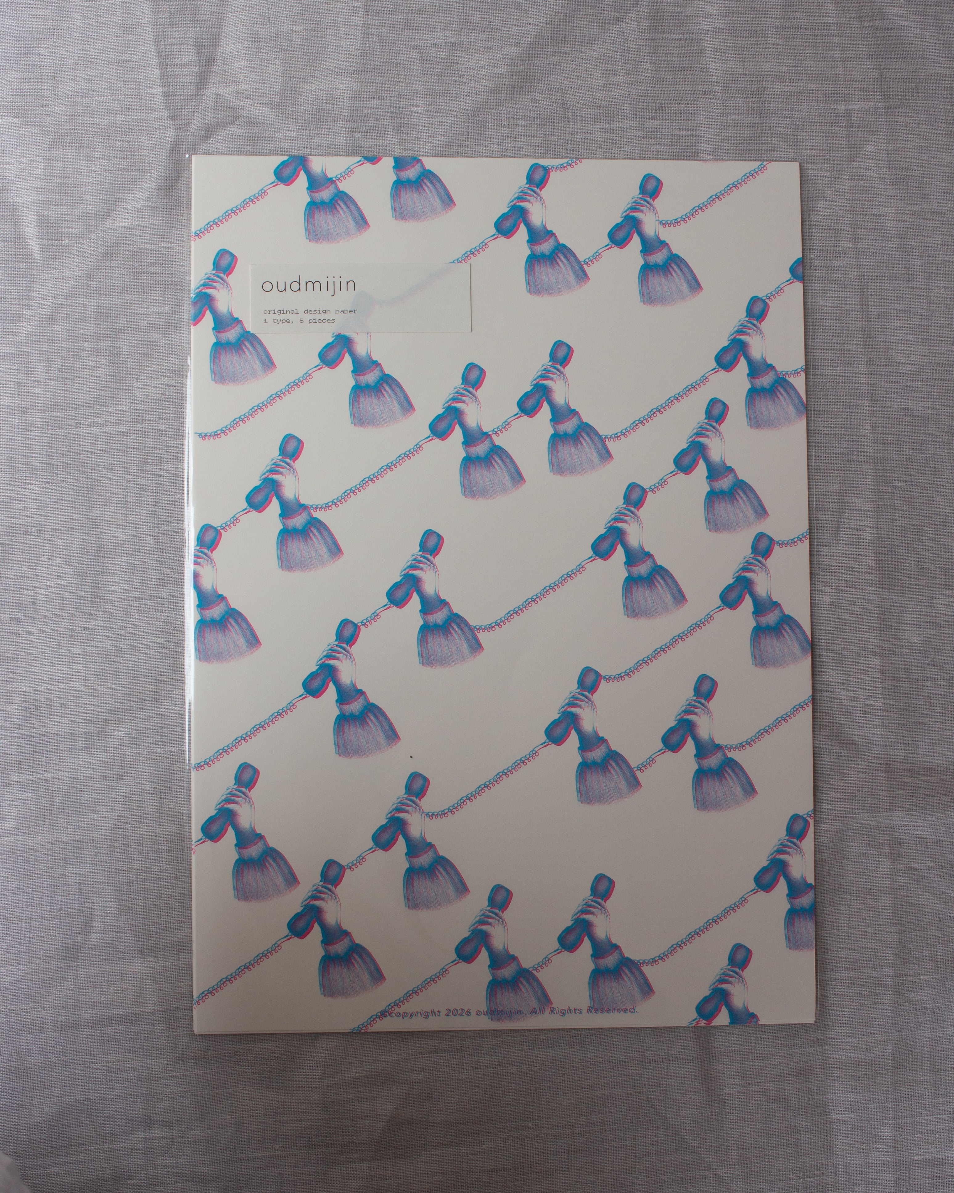 oudmijin デザインペーパー 1987 | LETTER STAND lolo