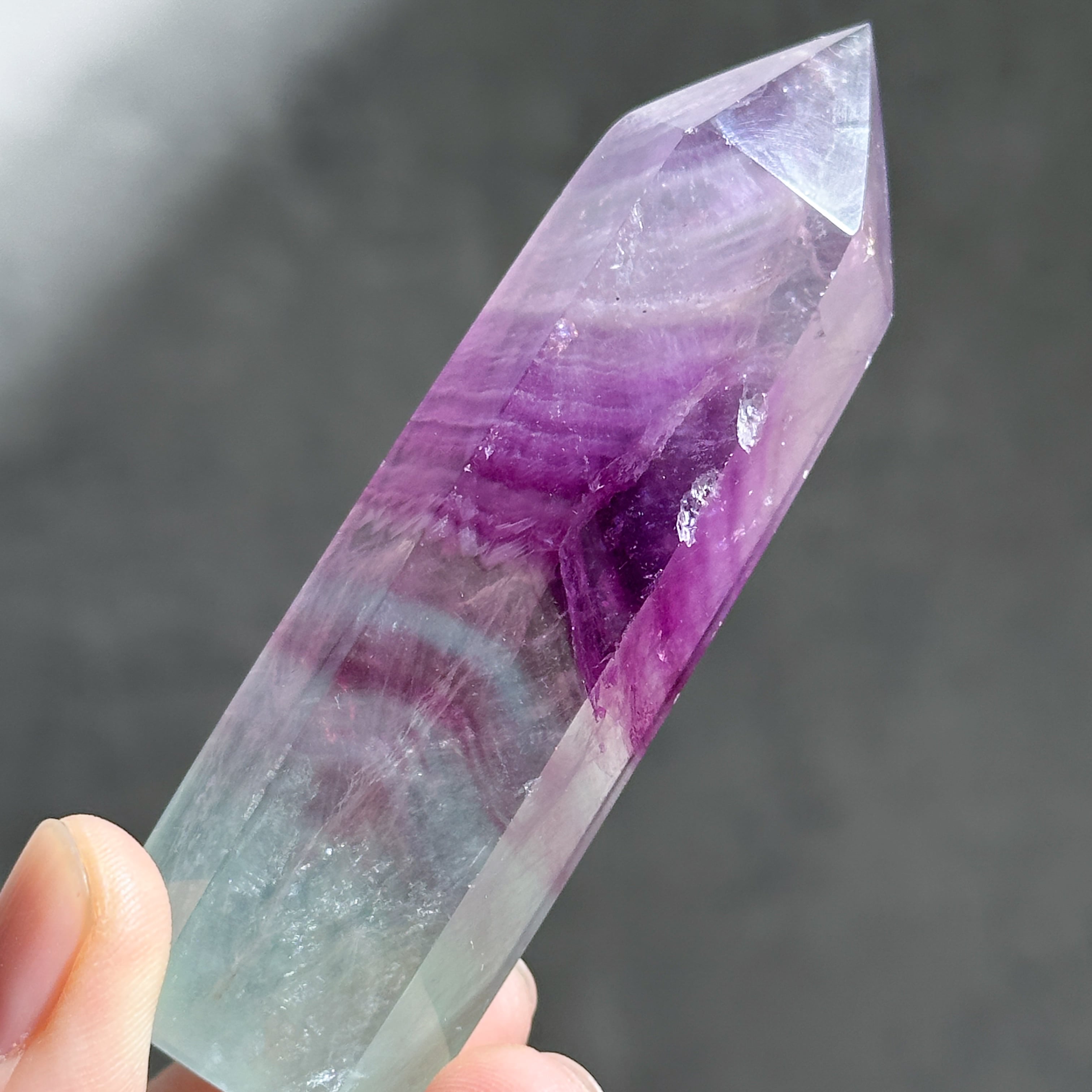 レインボーフローライト タワー11◇ Rainbow Fluorite ◇天然石・鉱物
