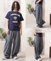 ◆リップデニム&ヒッコリー バレルレッグパンツ◆rs-100622