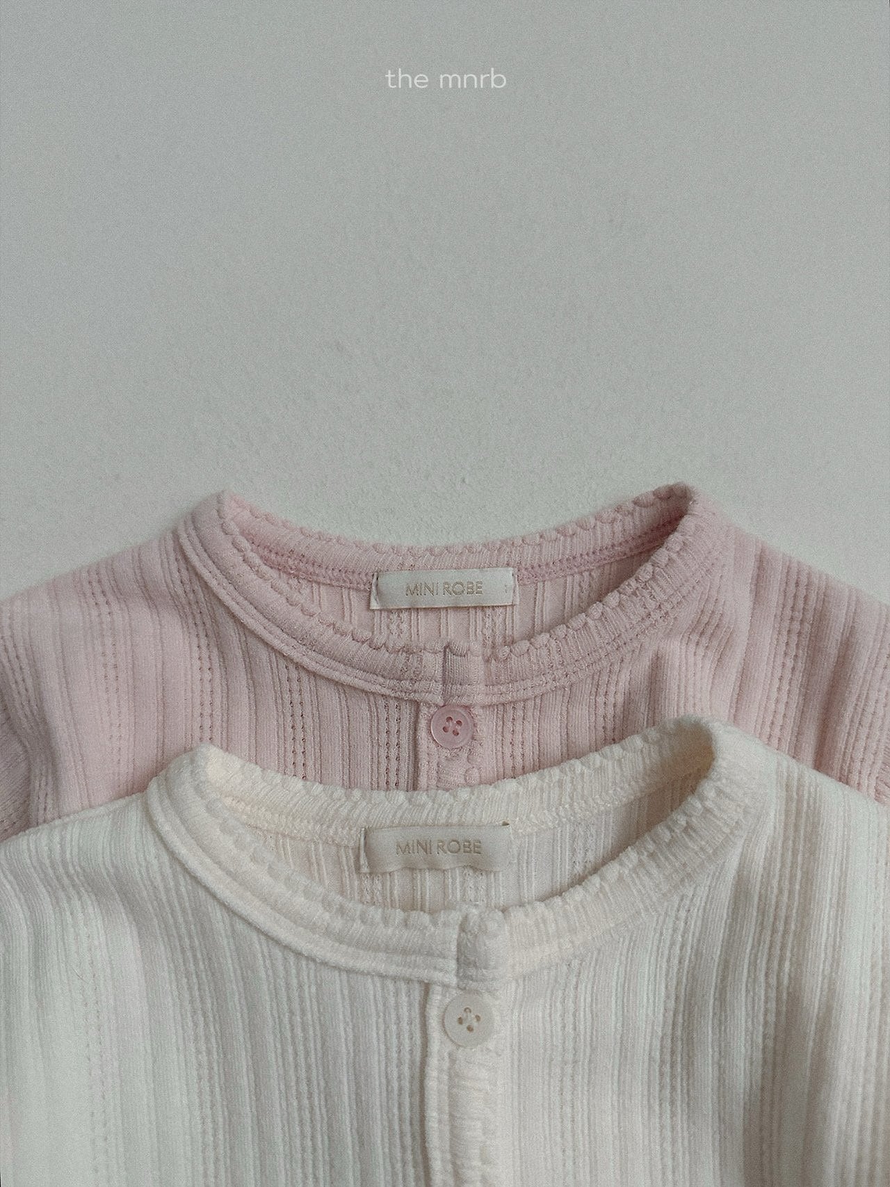 送料無料【予約】/ アイレットカーディガン / minirobe
