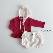 韓国子供服 / Mybebe / ふっくらブルマ / ベビー *S~Ⅿ*