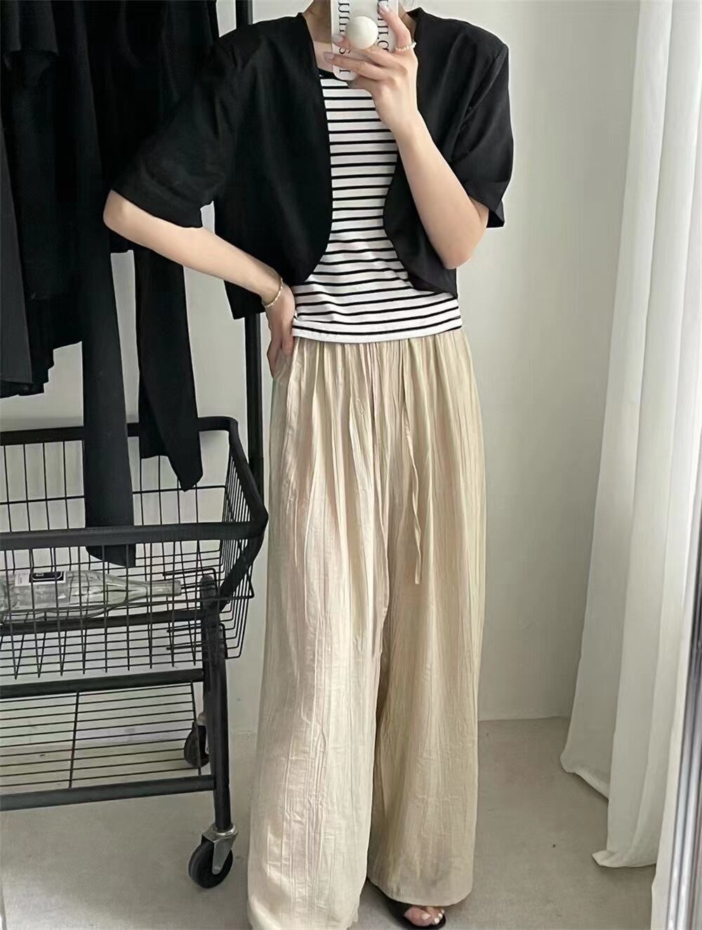 ワイドパンツ　AJ22003-8636