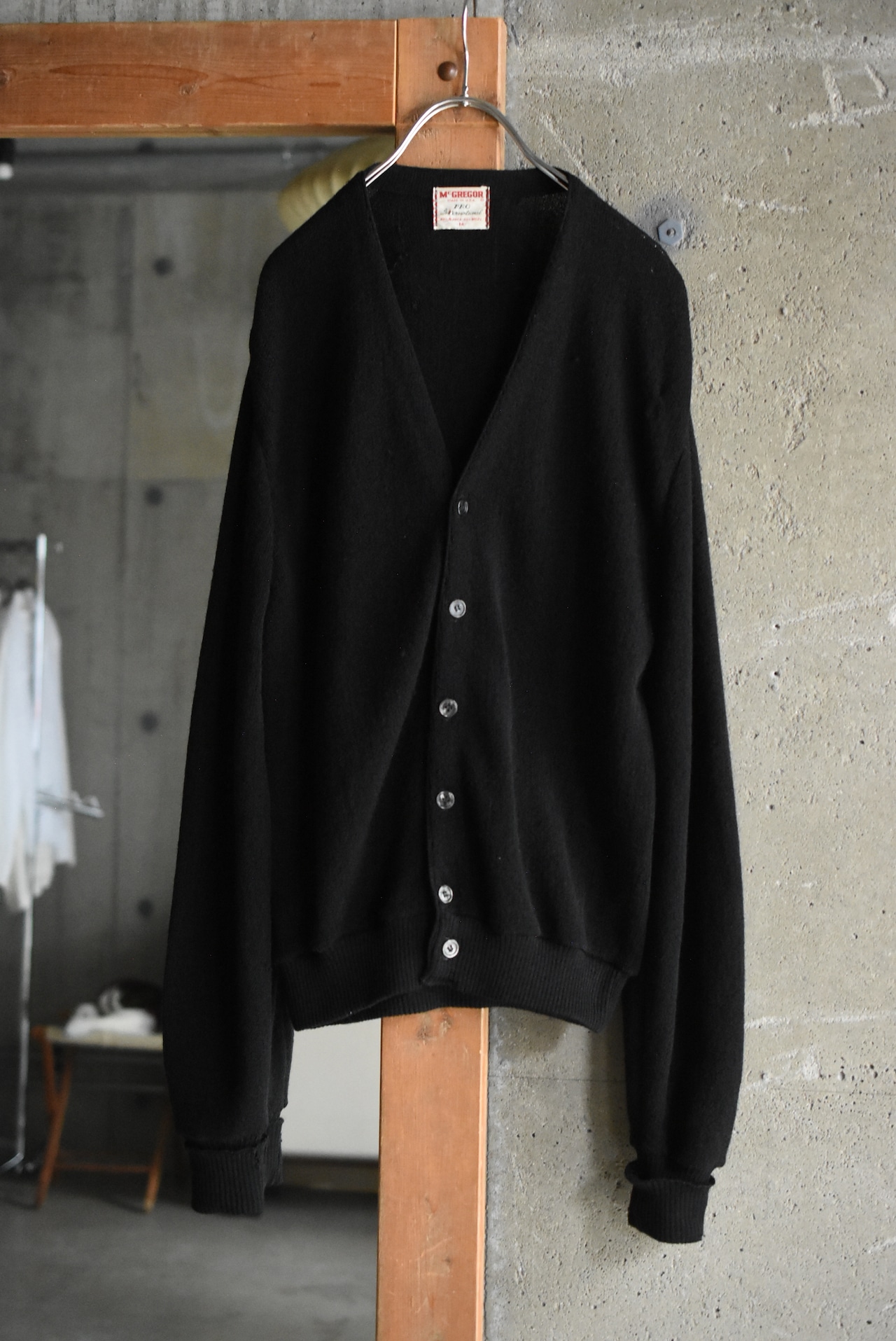 OK/50's "McGREGOR" alpaca knit cardigan