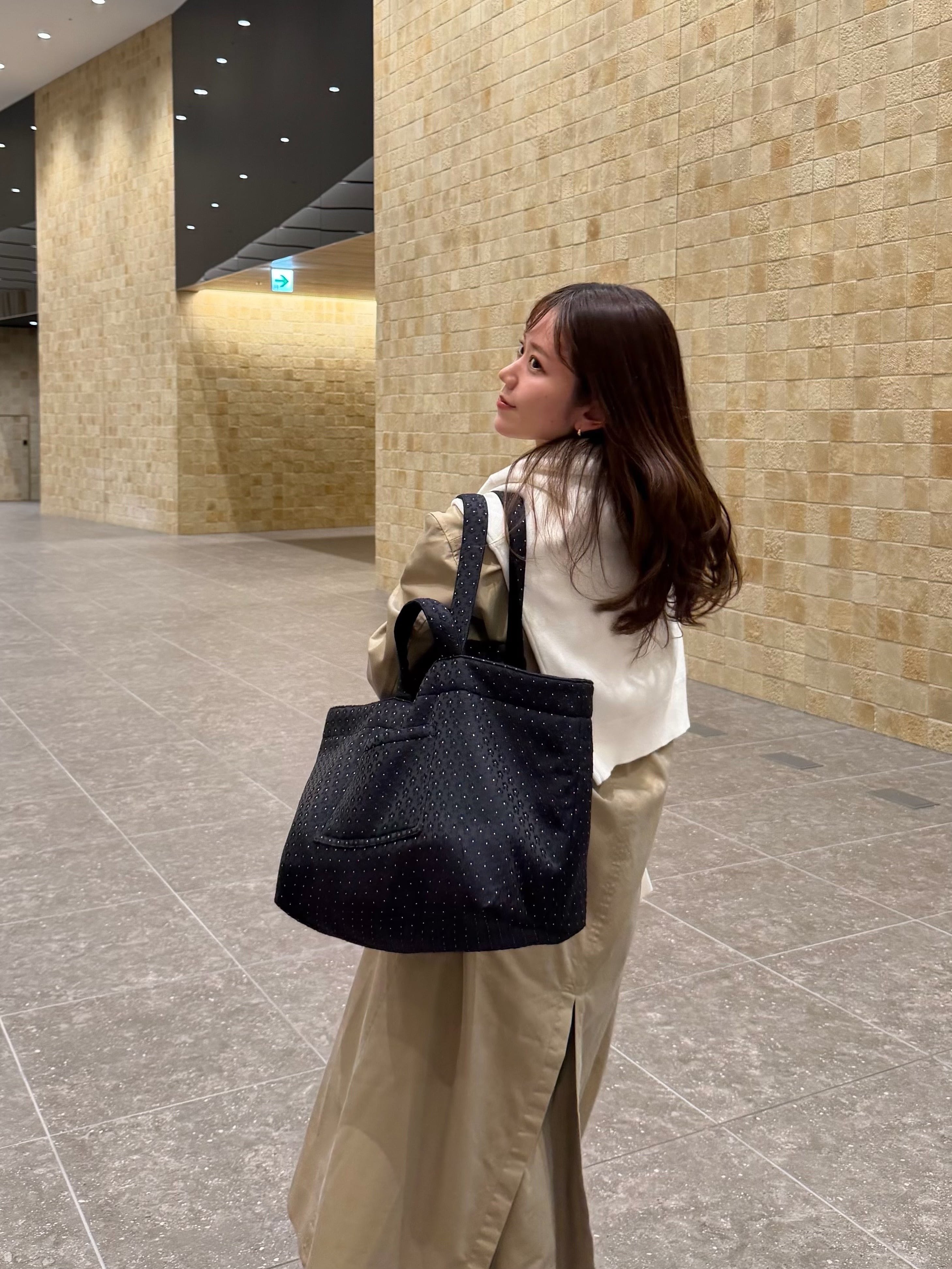 flower jacquard bag 