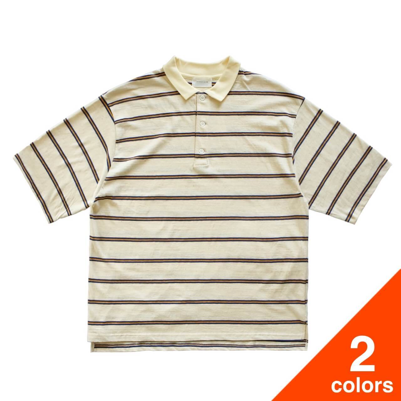 SPINNER BAIT / RETRO BORDER POLO SHIRT / レトロボーダー ポロシャツ
