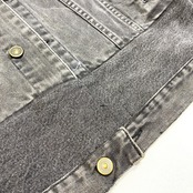 【kimonojk47】着物デニムジャケットKIMONO DENIM JACKET