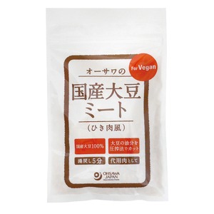 オーサワの国産大豆ミート(ひき肉風) 100g　オーサワジャパン