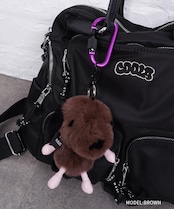 【直営限定ITEM】COOLAファーDOGGYバッグチャーム (BROWN) CQ-47526H