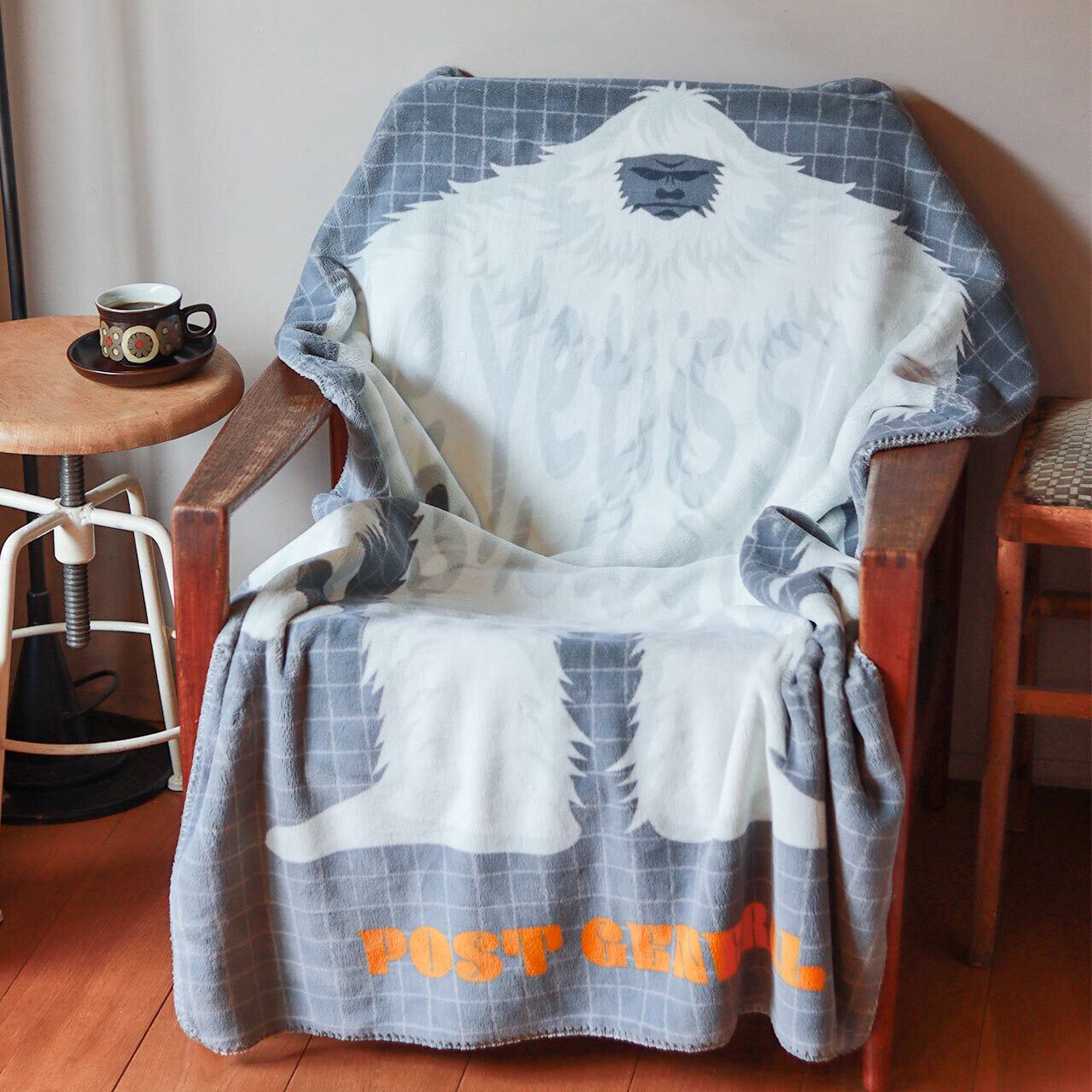 POST GENERAL イエティブランケット2枚 POSTGENERAL フランネル フリースブランケット - WHITE YETI