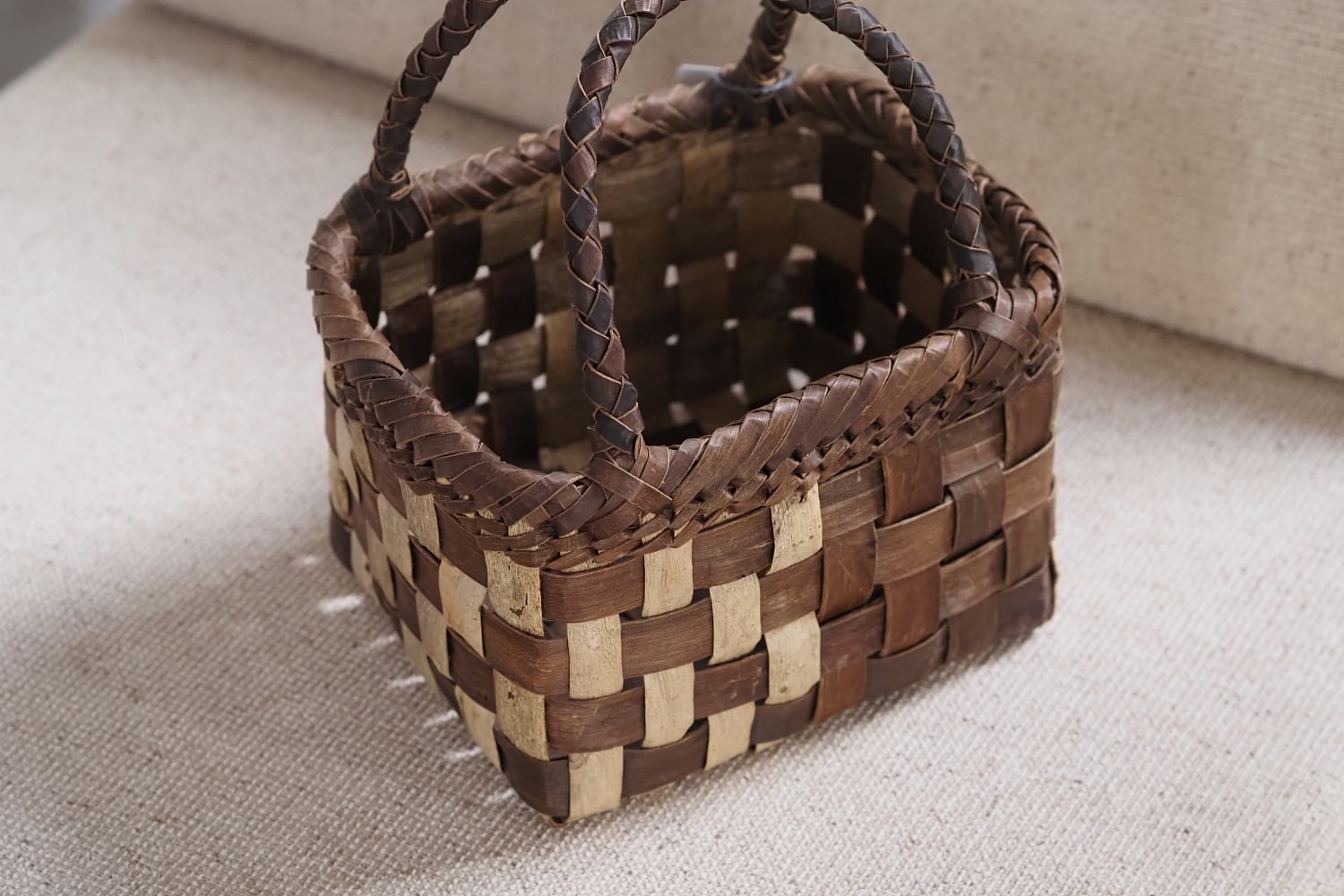 沢胡桃のかごバッグ（21×15）岩手県 | heritage