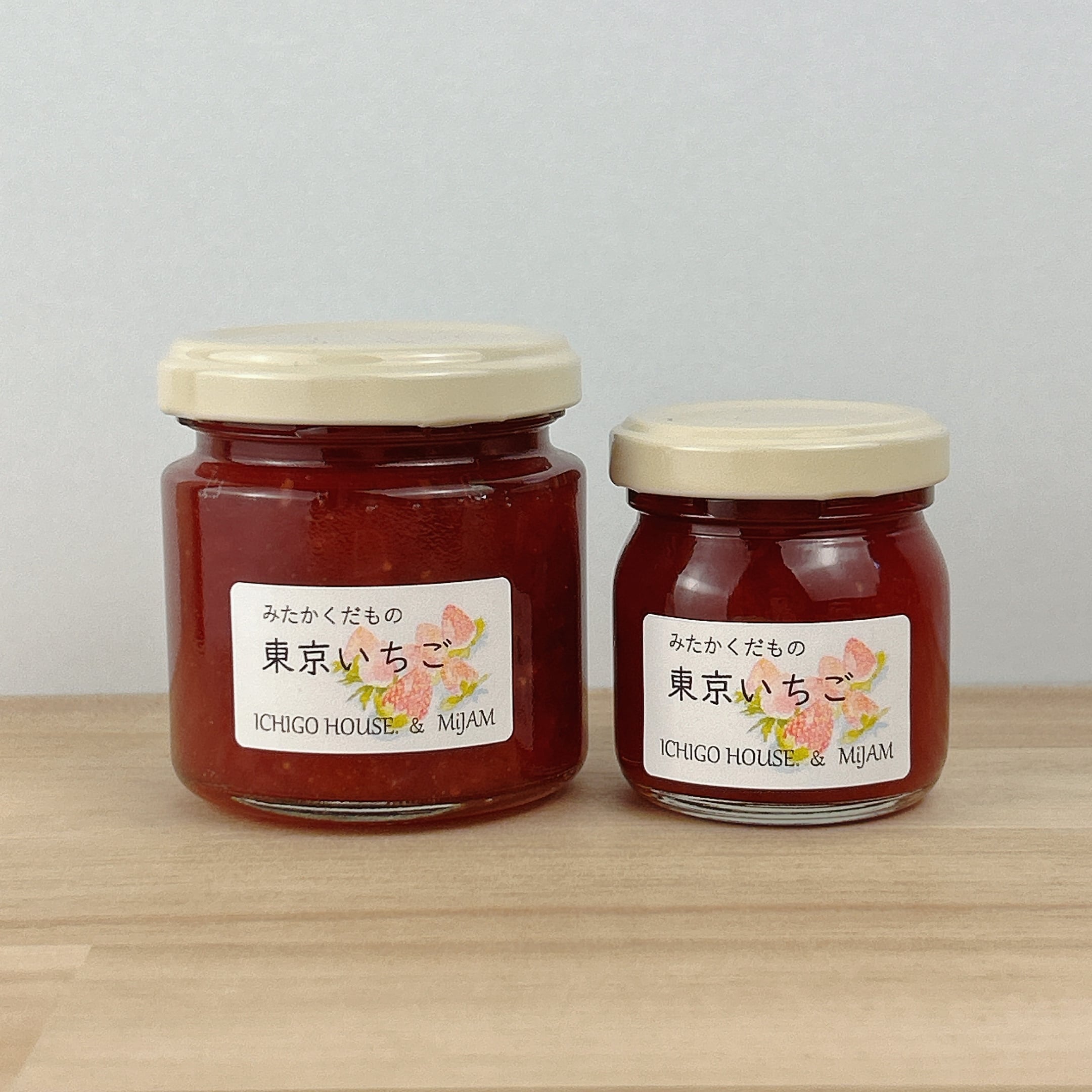 東京いちご 中サイズ（100g） | Mi ジャム│三鷹の無添加ジャム工房