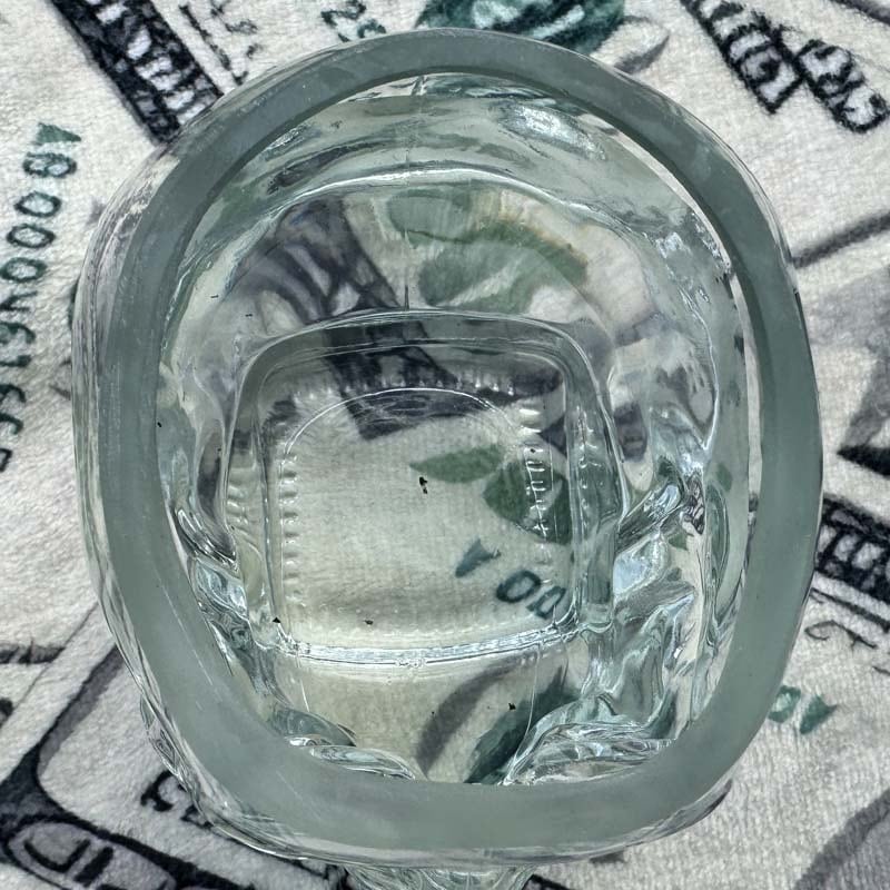 SKULL Large Glass、無鉛ガラス、クリスタルガラス、スカル、骸骨