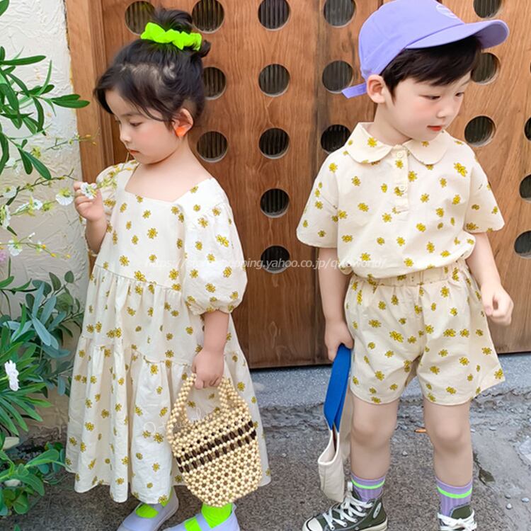 Sale 79 Off 送料無料 セットアップ ユニセックス 男の子 女の子 兄妹 姉弟 兄弟 姉妹 リンクコーデ ベビー キッズ 韓国子供服 韓国子ども服 インスタ 人気 80 90 100 110 1 130 140 夏 韓国服 可愛い お洒落 おしゃれ グリーン ブラウス ノースリーブ