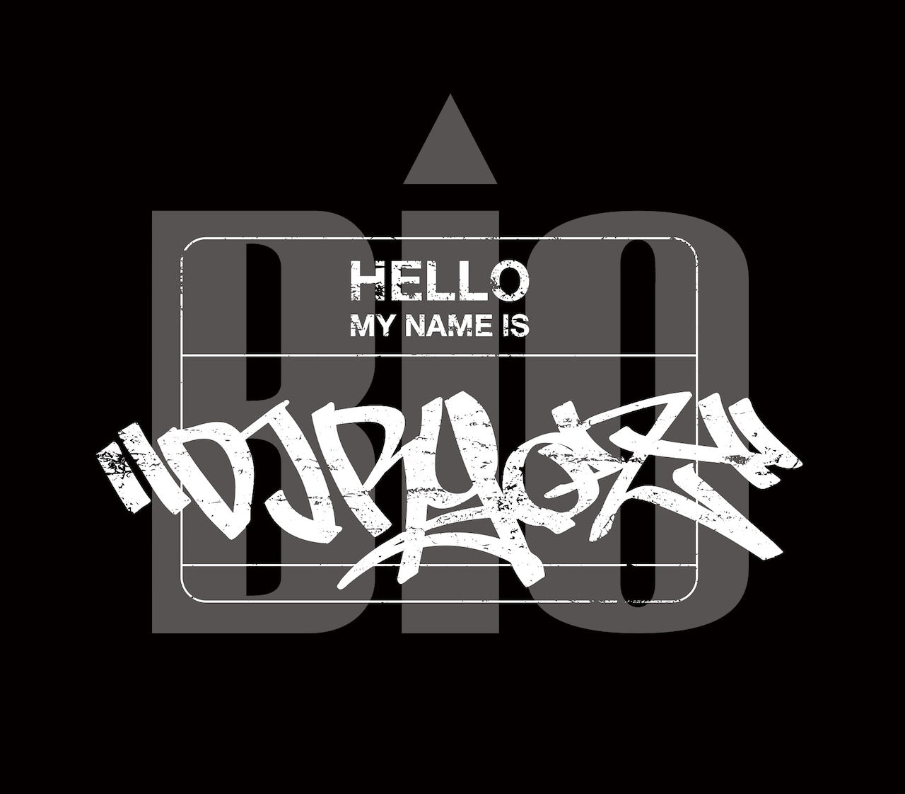 【限定商品】DJ RYO-Z x BIO コラボ 12oz ヘビーウエイト プルオーバーパーカー(BK)