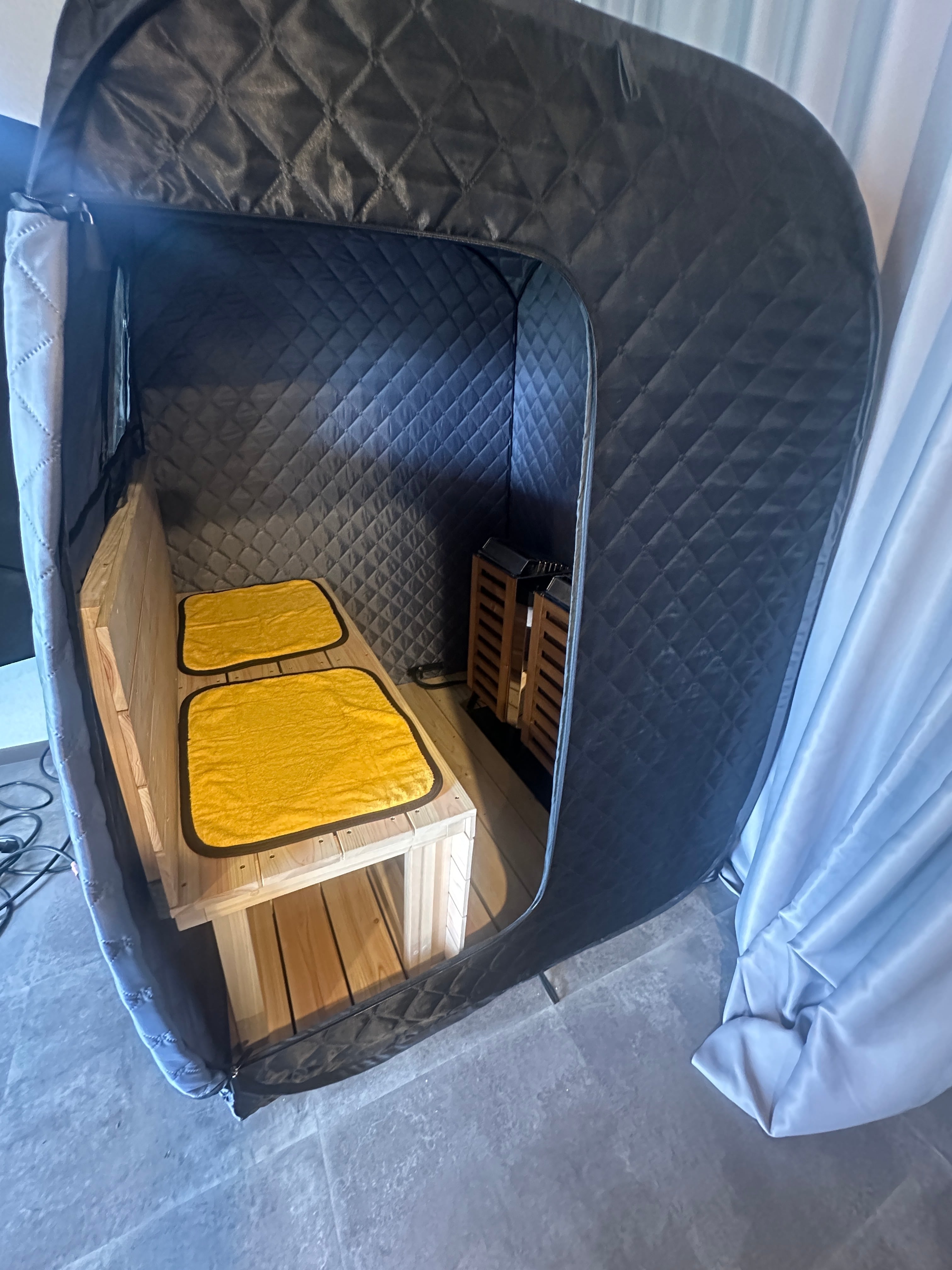 HINOKI BENCH』【2人用】おうちDEサウナRich専用設計 国産ヒノキ 本格