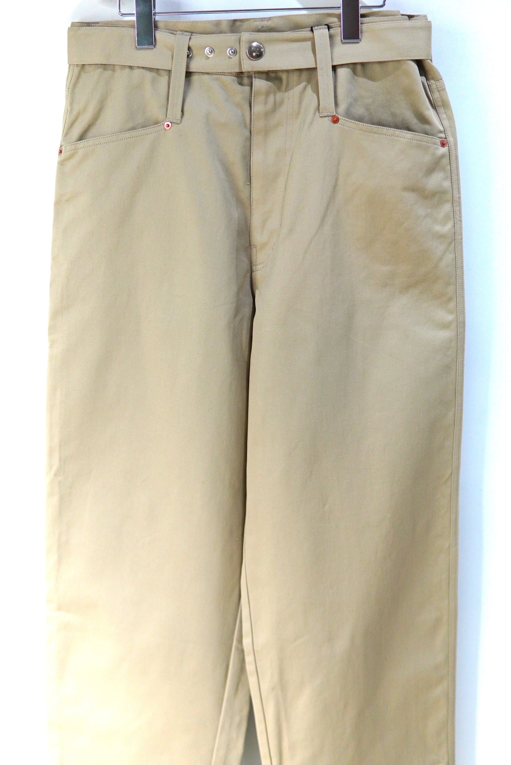 Abelia Edoward Goucha / DOUBLE BELT PANTS | POETRY