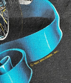 -Harley Davidson- Vintage 90s L Print T-shirt made in USA