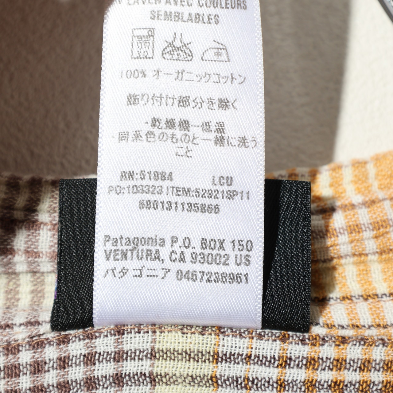 極美品 L 11年 オンブレ A/C Yarn Dye Shirt Patagonia ACシャツ ヤーンダイ パタゴニア