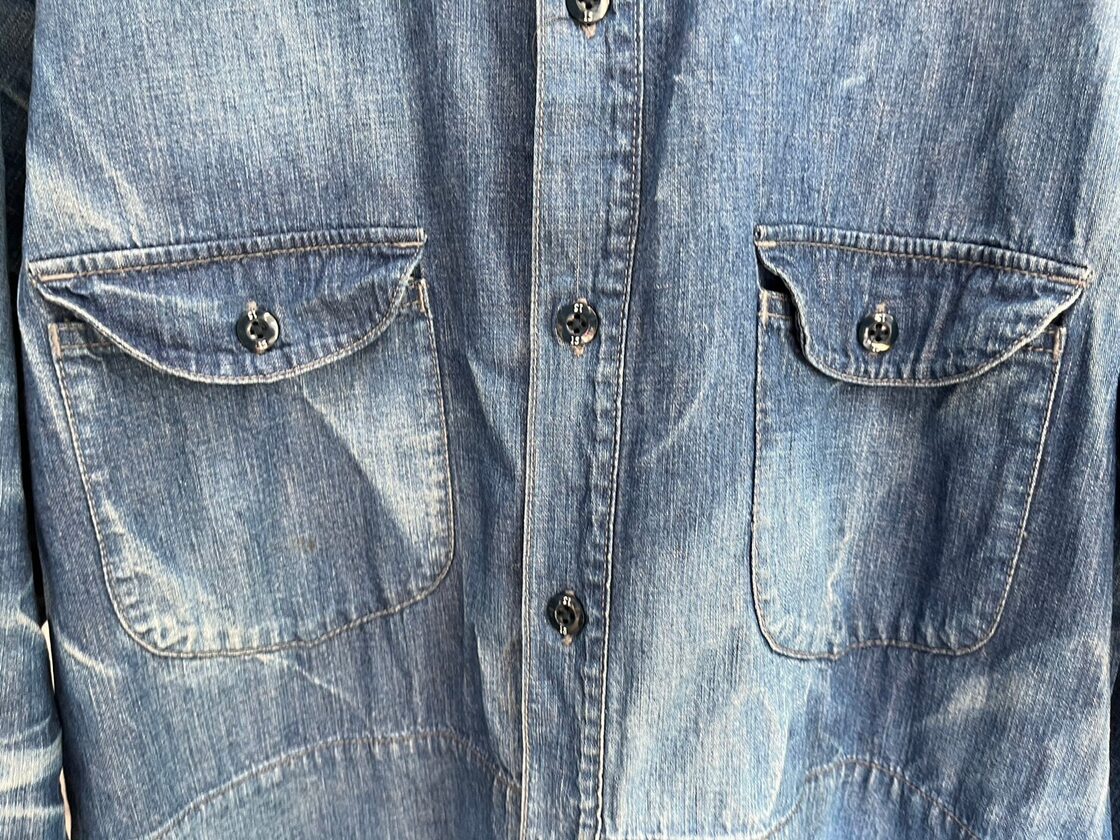NEIGHBORHOOD SAVAGE DENIM C-SHIRT LS XL 212YTNH-SHM01 31159 | Pay ID