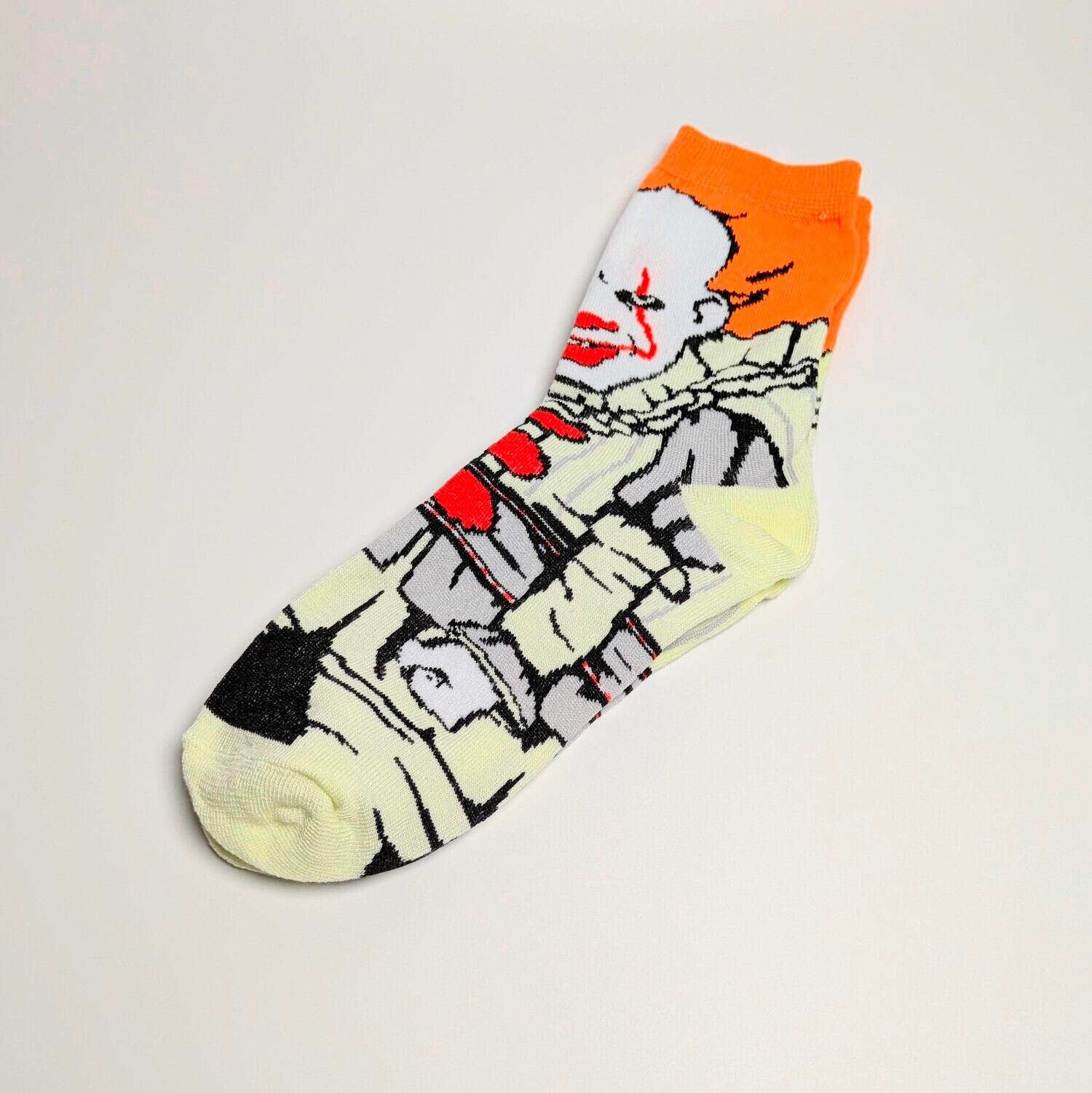 【 crew socks / クルーソックス 】【E】『 HORROR MOVIE Character Socks 5P SET 』ホラー映画キャラソックス5足セット 〚アメリカン雑貨 アメトイ〛
