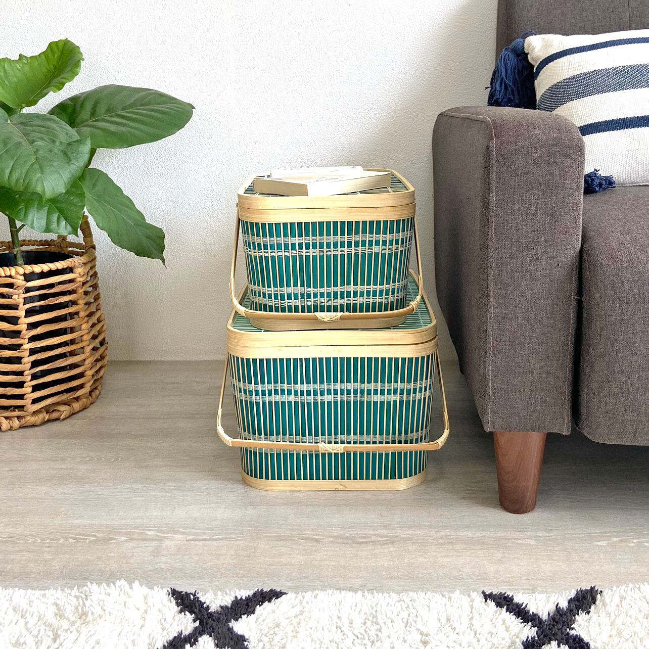 竹ピクニックバスケット Lサイズ （BBA-702L） | Naturalsoul