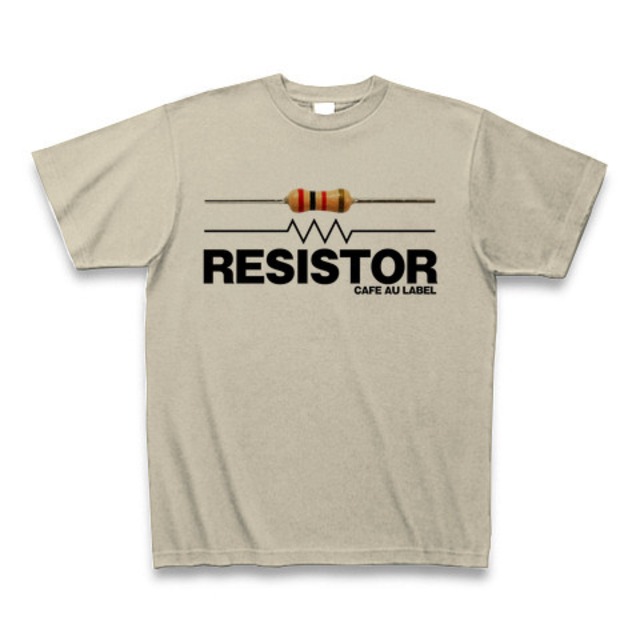 Tシャツ -RESISTOR- / Color [Silver Gray]
