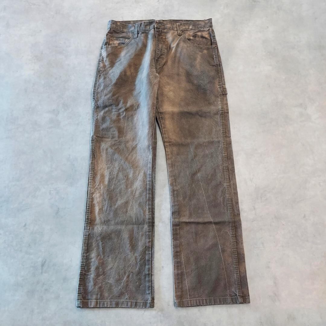 Dickies ディッキーズ W32 ダックパンツ ペインター 茶 17088
