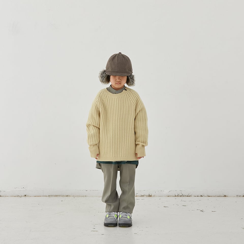 MOUN TEN.(マウンテン)/ merino command sweater / egg / 0(150-160cm)