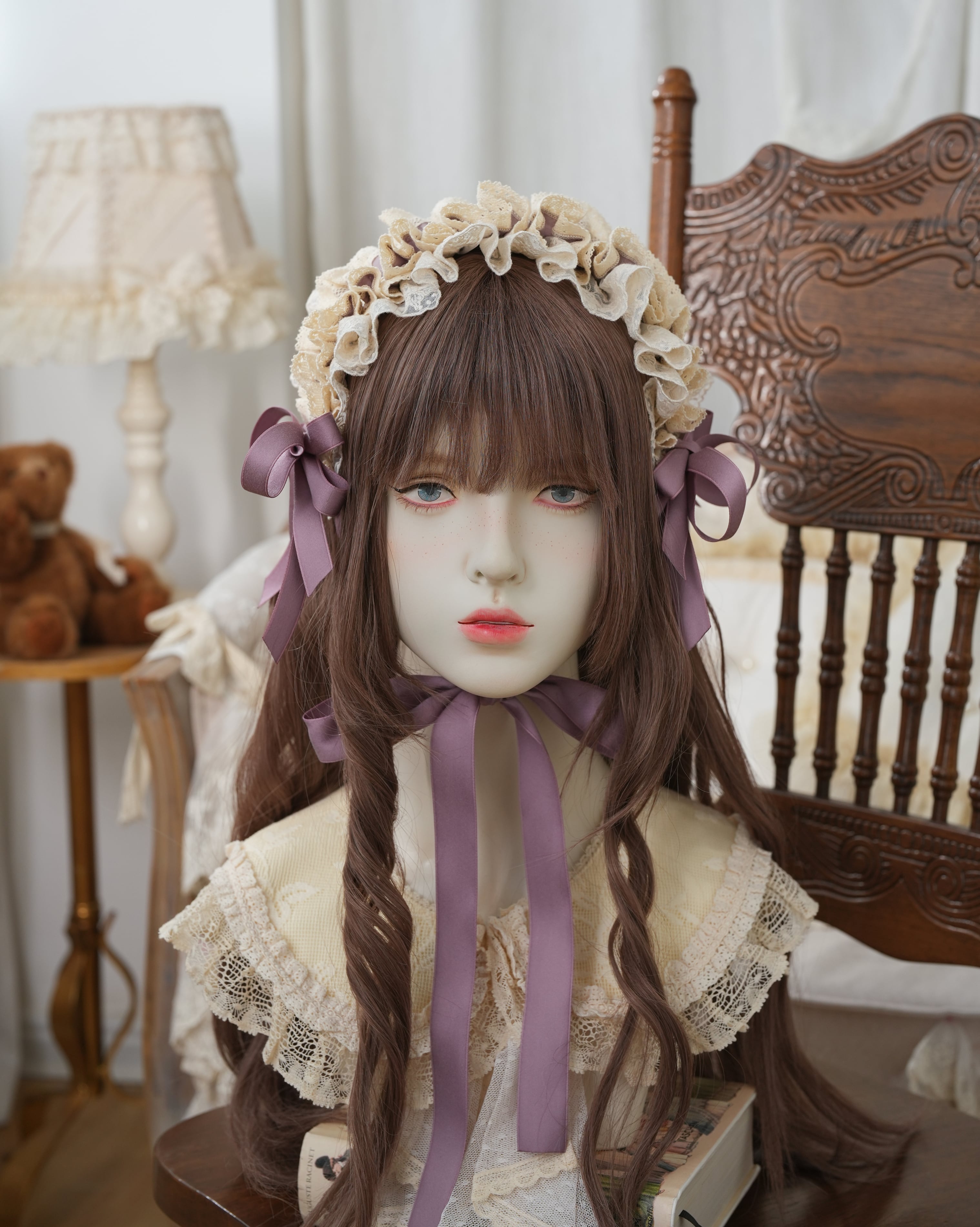 大阪店先行販売】リリアンヌ姉妹 ビビッドカラーヘッドドレス